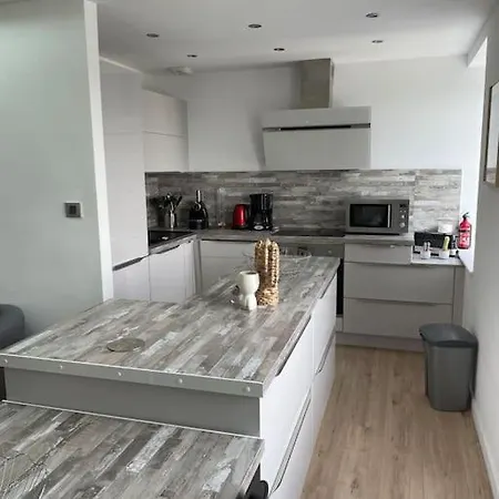 La Riviere Proche Et Centre De Apartamento Wimereux